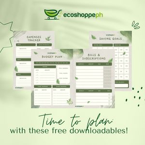 FREE Ecoshoppe PH Financial and Budget Tracker