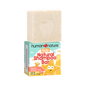 Human Nature Kids Natural Shampoo Bar Peach Mango Pop