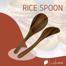 Load image into Gallery viewer, Luid Lokal Wooden Rice Spoon
