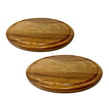 Load image into Gallery viewer, Luid Lokal Wooden Round Steak Board
