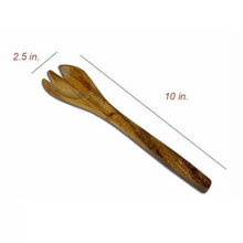 Load image into Gallery viewer, Luid Lokal Wooden Serving Fork
