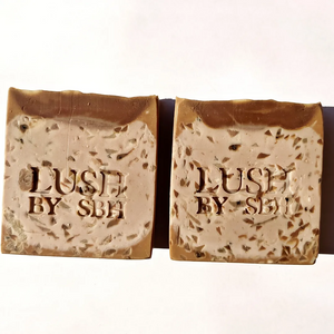 Lush by SBH Choco Mudslide Natural Handcrafted Artisan Detoxifying Body Soap 120g
