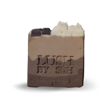 Load image into Gallery viewer, Lush by SBH Coffee Nut Latte Natural Handcrafted Artisan Detoxifying Body Soap 120g
