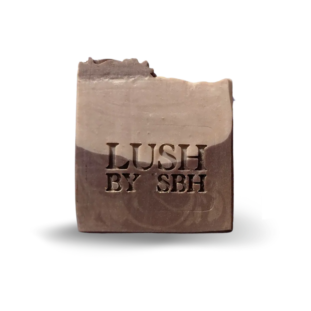 Lush by SBH French Vanilla Latte Natural Handcrafted Artisan Detoxifying Body Soap 120g