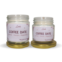 Load image into Gallery viewer, Lush by SBH Coffee Date Handcrafted Scented Soy Candle
