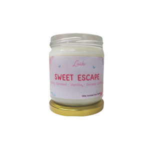 Lush by SBH Sweet Escape Handcrafted Scented Soy Candle