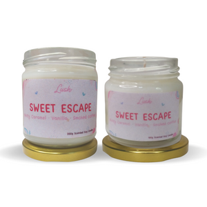 Lush by SBH Sweet Escape Handcrafted Scented Soy Candle