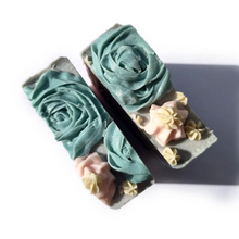 Load image into Gallery viewer, Lush by SBH Strawberry Rose Natural Handcrafted Artisan Detoxifying Body Soap 120g
