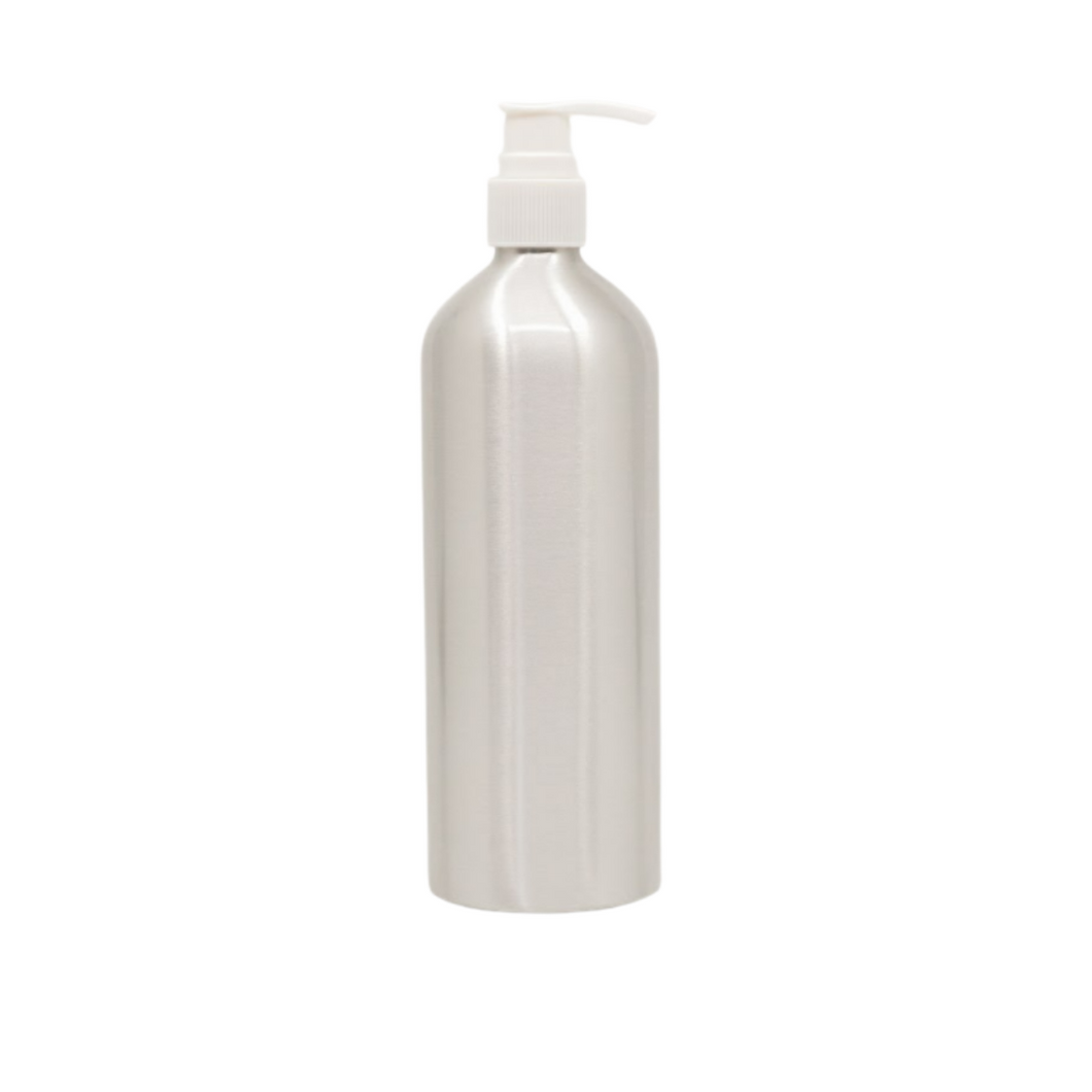 MAGWAI Aluminum Refillable Pump Bottle for Conditioner Blend - 1 Piece