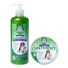 Load image into Gallery viewer, Madre De Cacao PH Pet Shampoo with Conditioner Plus Ointment Bundle
