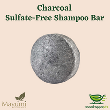 Load image into Gallery viewer, Mayumi Organics Charcoal Sulfate-Free Shampoo Bar 60g
