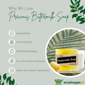 Precious 100% Natural Buttermilk Soap 90g