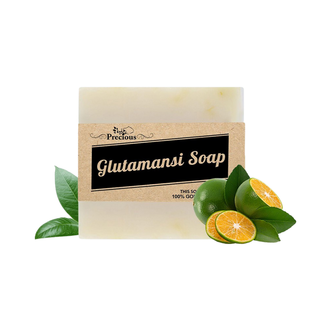 Precious 100% Natural Glutamansi Soap Whitening Plus 90g