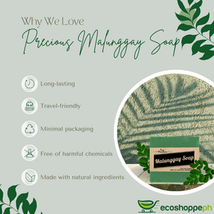 Precious 100% Natural Herbal Anti-Bacterial Malunggay Soap 90g