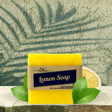 Load image into Gallery viewer, Precious 100% Natural Lemon Soap For Oil and Pimple Control 90g
