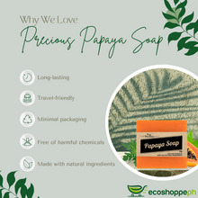 Load image into Gallery viewer, Precious 100% Natural Papaya Soap 90g
