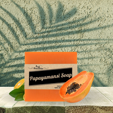 Load image into Gallery viewer, Precious 100% Natural Papayamansi Soap 90g
