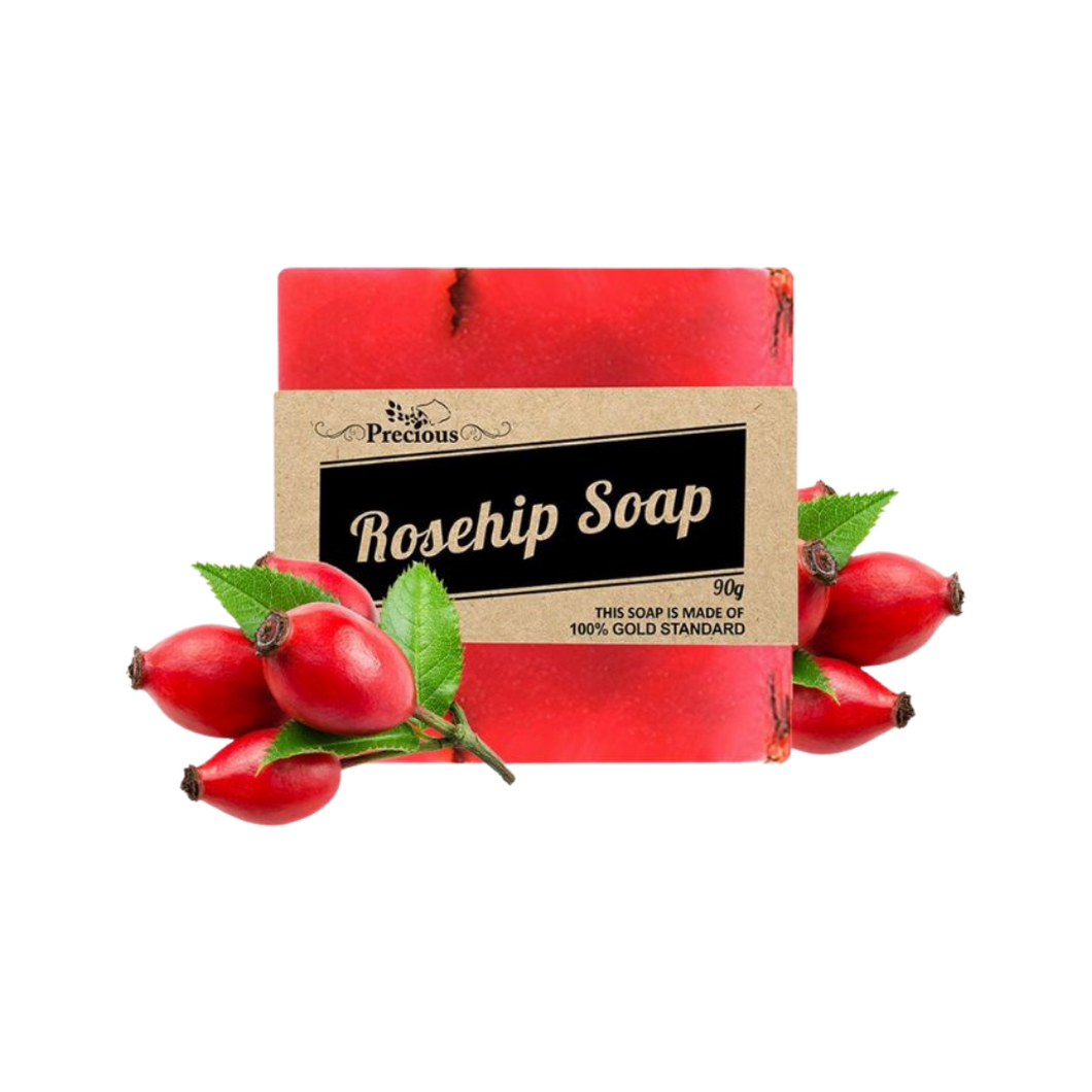 Precious 100% Natural Rosehip Soap 90g