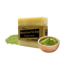 Load image into Gallery viewer, Precious 100% Natural Wrinkle Control Matcha Green Tea Soap 90g
