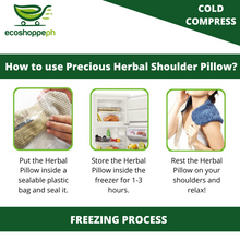 Load image into Gallery viewer, Precious Microwavable Herbal Shoulder Pillow for Hot and Cold Compress
