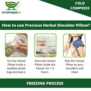 Precious Microwavable Herbal Shoulder Pillow for Hot and Cold Compress
