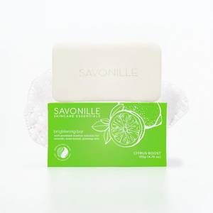 Savonille Citrus Boost Brightening Bar with Premium Licorice Extracts