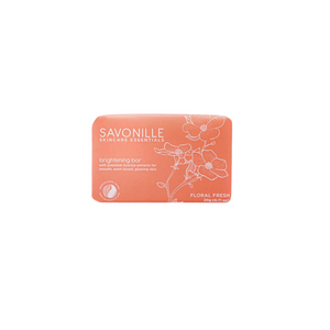 Savonille Floral Fresh Brightening Bar with Premium Licorice Extracts