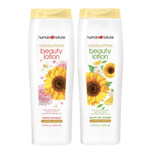Load image into Gallery viewer, Human Nature Natural Sunflower Beauty Lotion with 3x More Sunflower Oil 200ml
