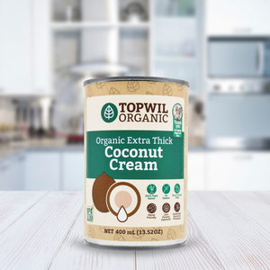 Topwil Extra Thick Organic Coconut Cream 400ml