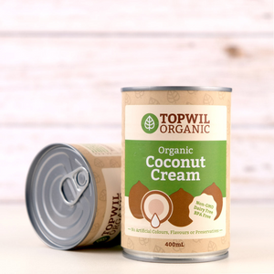 Topwil Organic Coconut Cream 400ml