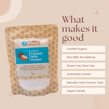 Load image into Gallery viewer, Topwil Organic Coconut Milk Powder 200g

