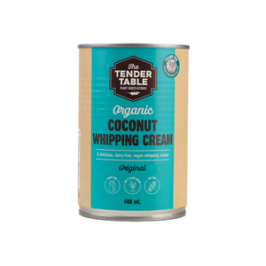 The Tender Table Organic Dairy-Free Coconut Whipping Cream Original Flavor 400ml