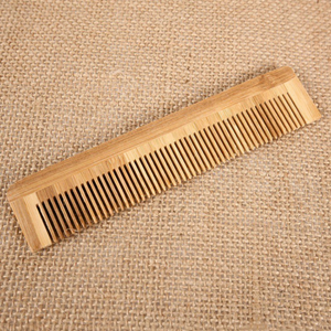 Wooden Bamboo Comb Hotel Style | Eco-Friendly Comb Great for Travel, Home, and Personal Use