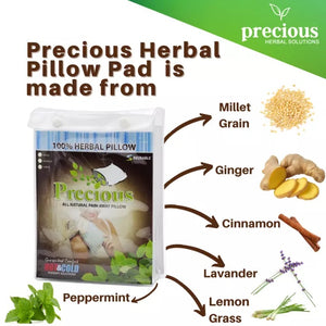 Precious Herbal Microwaveable Pillow Pad for Hot and Cold Compress